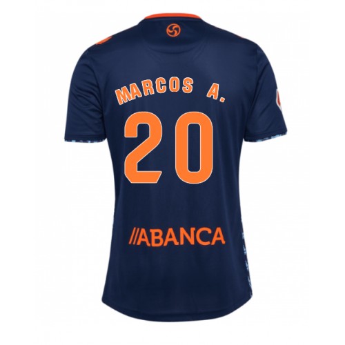 Dres Celta Vigo Marcos Alonso #20 Gostujuci 2024-25 Kratak Rukav